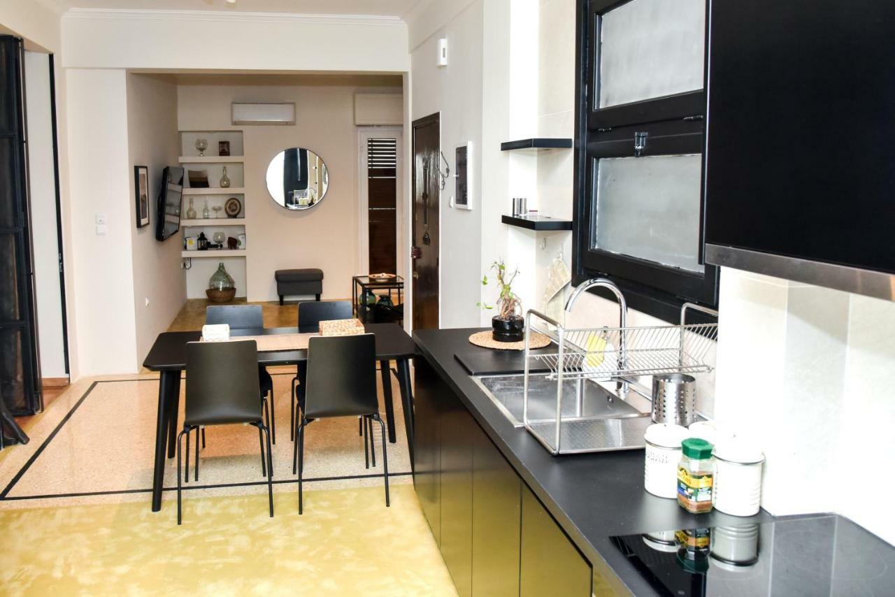 Central Apartment At Echarxia 2 Beds For 5 Pers By Mps เอเธนส์ ภายนอก รูปภาพ